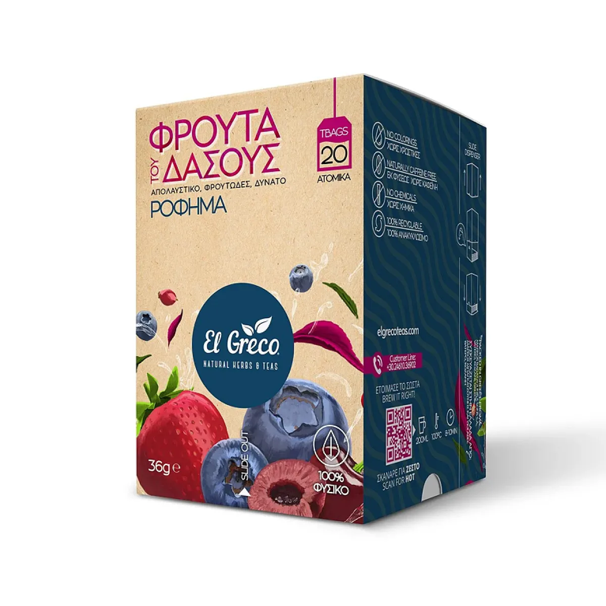 ΦΡΟΥΤΑ ΤΟΥ ΔΑΣΟΥΣ 20 ΜΕΡΙΔΩΝ